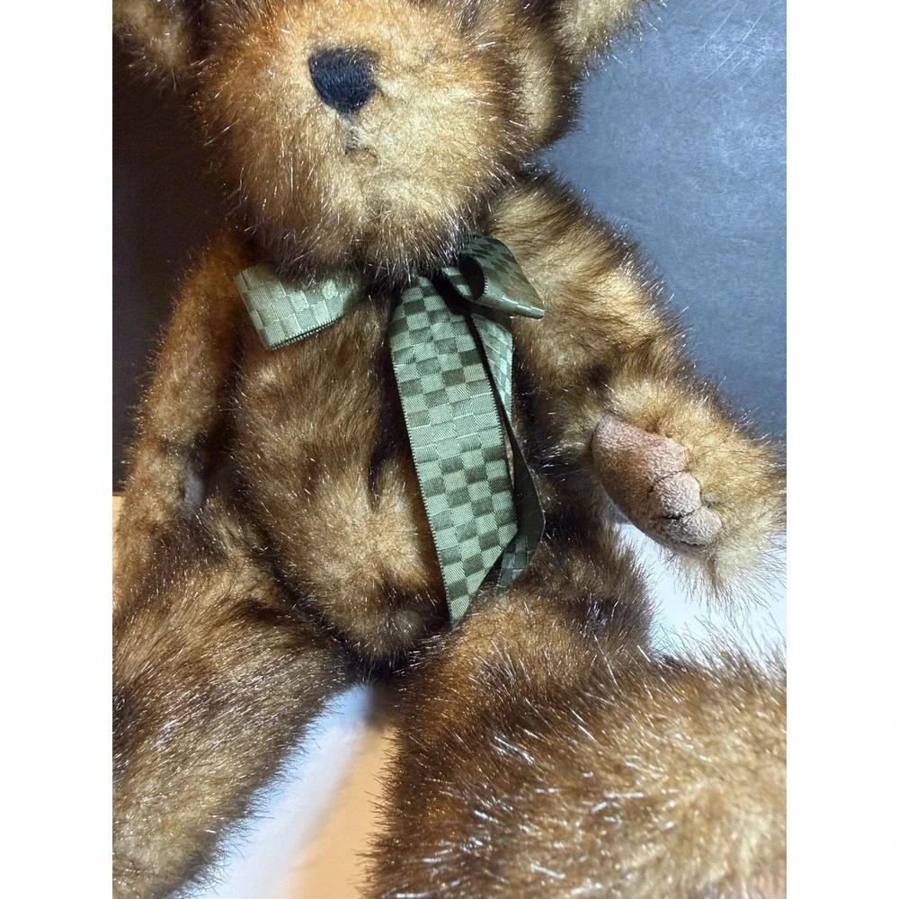 Vintage Retired Boyd's Bears Plush Bean Donovan B. Bear W/ Tags #510403 Jointed - Picture 4 of 12
